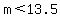 m%3C13.5