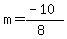 m=%28-10%29%2F%288%29
