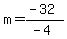 m=%28-32%29%2F%28-4%29