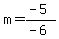 m=%28-5%29%2F%28-6%29