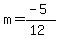 m=%28-5%29%2F%2812%29