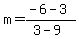 m=%28-6-3%29%2F%283-9%29