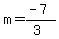 m=%28-7%29%2F%283%29