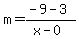 m=%28-9-3%29%2F%28x-0%29