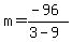 m=%28-96%29%2F%283-9%29