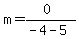 m=%280%29%2F%28-4-5%29