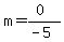m=%280%29%2F%28-5%29