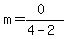 m=%280%29%2F%284-2%29