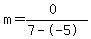 m=%280%29%2F%287--5%29