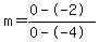 m=%280--2%29%2F%280--4%29