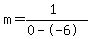m=%281%29%2F%280--6%29
