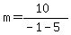 m=%2810%29%2F%28-1-5%29