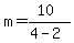 m=%2810%29%2F%284-2%29