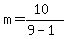 m=%2810%29%2F%289-1%29