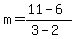 m=%2811-6%29%2F%283-2%29