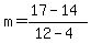 m=%2817-14%29%2F%2812-4%29