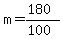 m=%28180%29%2F%28100%29
