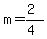 m=%282%29%2F%284%29