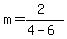 m=%282%29%2F%284-6%29