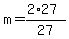m=%282%2A27%29%2F27