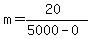 m=%2820%29%2F%285000-0%29