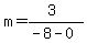 m=%283%29%2F%28-8-0%29