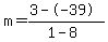 m=%283--39%29%2F%281-8%29