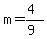 m=%284%29%2F%289%29