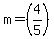 m=%284%2F5%29