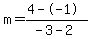 \"m=%284--1%29%2F%28-3-2%29\"