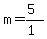 m=%285%29%2F%281%29
