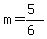 m=%285%29%2F%286%29
