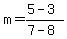 m=%285-3%29%2F%287-8%29