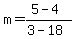m=%285-4%29%2F%283-18%29