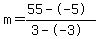 m=%2855--5%29%2F%283--3%29