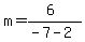 m=%286%29%2F%28-7-2%29