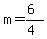 m=%286%29%2F%284%29