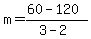 m=%2860-120%29%2F%283-2%29