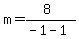 m=%288%29%2F%28-1-1%29