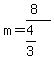 m=%288%29%2F%284%2F3%29