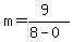 m=%289%29%2F%288-0%29