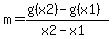 m=%28g%28x2%29-g%28x1%29%29%2F%28x2-x1%29