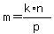 m=%28k%2An%29%2Fp