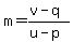 m=%28v-q%29%2F%28u-p%29