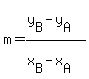 m=%28y%5BB%5D-y%5BA%5D%29%2F%28x%5BB%5D-x%5BA%5D%29