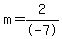 m=+2%2F-7
