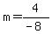 m=+4%2F%28-8%29