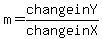 m=+change+in+Y+%2F+change+in+X