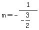 m=-1%2F%28-3%2F2%29