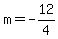 m=-12%2F4
